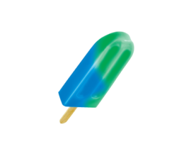 Rich's <br>Savagely Sour Blue Raspberry Ice Pop Bar