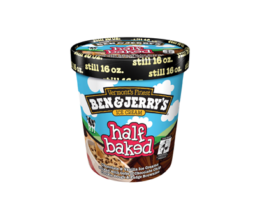 Ben & Jerry’s Pints <br> Half Baked