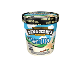 Ben & Jerry’s Pints <br> Vanilla for a Change