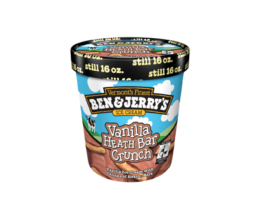 Ben & Jerry’s Pints <br>Vanilla Heath Bar Crunch