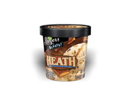 Breyers Pints <br> Heath English Toffee