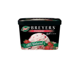 Breyers Half Gallon <br>Natural Strawberry 