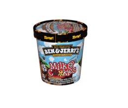 Ben & Jerry’s Pints <br> Milk & Cookies