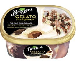 Breyers<br>Gelato Triple Chocolate